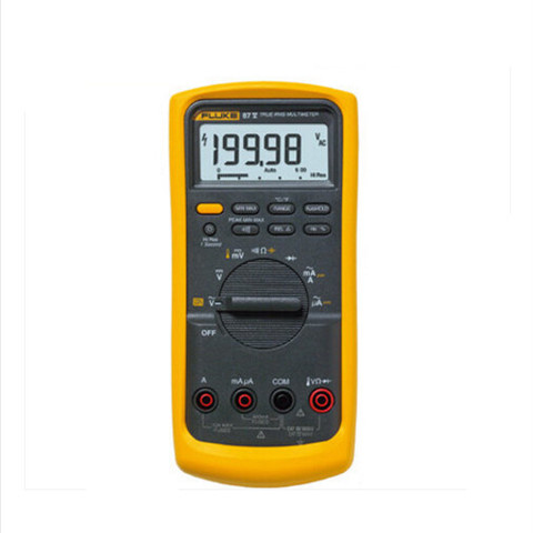 100% Authentic New Fluke True RMS 87V/E2 Industrial Electrician Combo Kit Multimeter, Free Express ► Photo 1/1