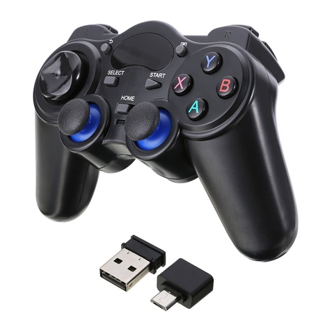 2.4G Wireless Bluetooth Gaming Controller Gamepad for Android Tablets With USB Adapter Dropshipping for  Android Phones r20 ► Photo 1/1