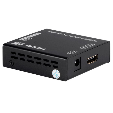 4K HDCP Converter HDCP 2.2 to HDCP 1.4 adapter converter 1080P/4Kx2K/3D with power adapter ► Photo 1/5