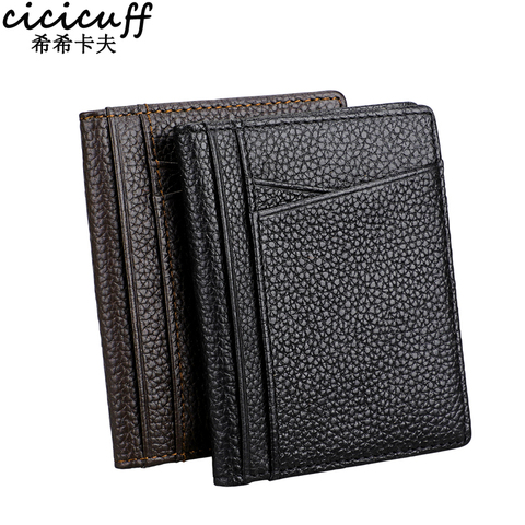 Driver License Cover Genuine Leather Business Card Holder Ultra-thin Cardholder for Auto Document Driver's License ID Card Case ► Photo 1/6