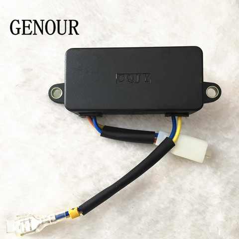 CQJY Automatic Voltage Regulator For Generator Spare Parts,CQJY AVR 2KW 2.5KW 2.8kw 220V Single Phase Generator AVR High Quality ► Photo 1/4