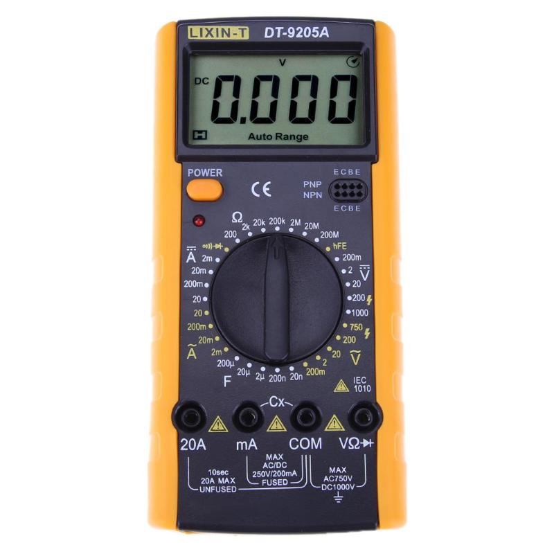 Digital Current Multimeter High Sensitivity Precision Multimeter with Overload Protection Function Handheld Analog Digital Current Multimeter for Instruments And Instruments