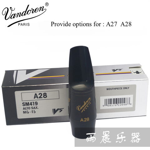 France Vandoren alto sax drop E modulation Hard rubber bakelite mouthpiece v5 A28 A27 ► Photo 1/1