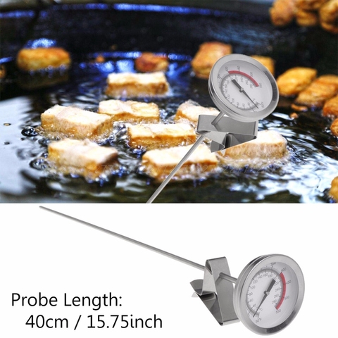 Frying Oil Fryer Fries Fried Chicken Wings BBQ Grill Thermometer 40cm Long Probe S08 dropship ► Photo 1/5
