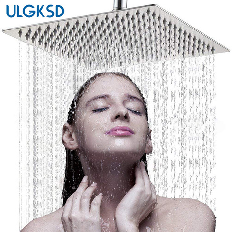 Wholesale and Retail 40cm * 40cm Rainfall Shower Head 16 inch Ceiling Rain Shower Rain Shower Head 16 inch ► Photo 1/6