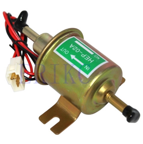 Universal Petrol Gasoline 12V Electric Fuel Pump HEP-02A Low Pressure Diesel pump ► Photo 1/3