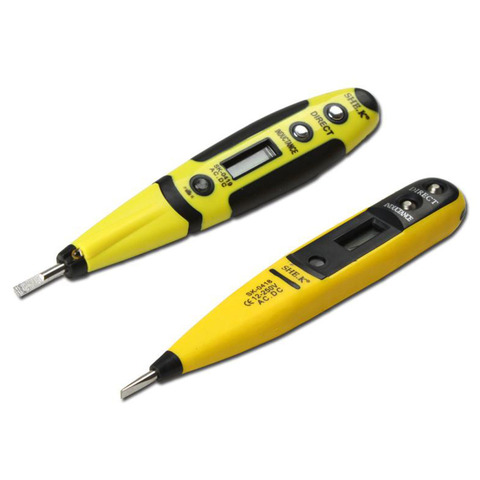 Digital Electrical Multi-sensor 12-220V AC DC Digital Voltage Detector Test Pen Measure Tools ► Photo 1/6