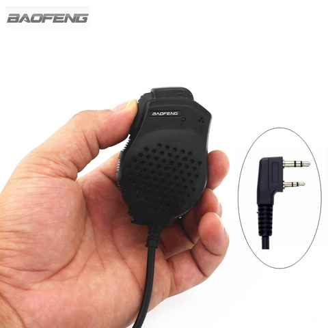 Baofeng Dual PTT Speaker Mic Microphone For Baofeng UV-82 Two Way Radio UV-82L UV-8D UV-89 UV-82HP Walkie Talkie Accessories ► Photo 1/6