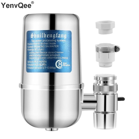 Kitchen Tap Water Filter Purifier Faucet Washable Ceramic Percolator Water Ceramic Filter Filtro Rust Bacteria Removal For Home ► Photo 1/6