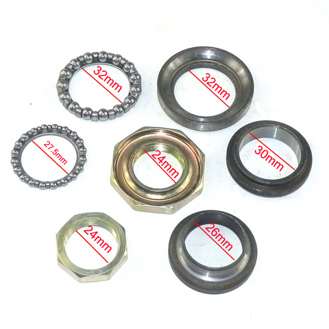 Steering Head Stem Bearings For Baron Retro Scooter Lance Vintage 150cc ZN150T-E ► Photo 1/6
