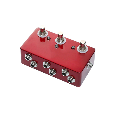 Customized Logo 3 Channel Guitar Pedal Looper Effect Aluminum Enclosure Pedals For Music Accessories ► Photo 1/5
