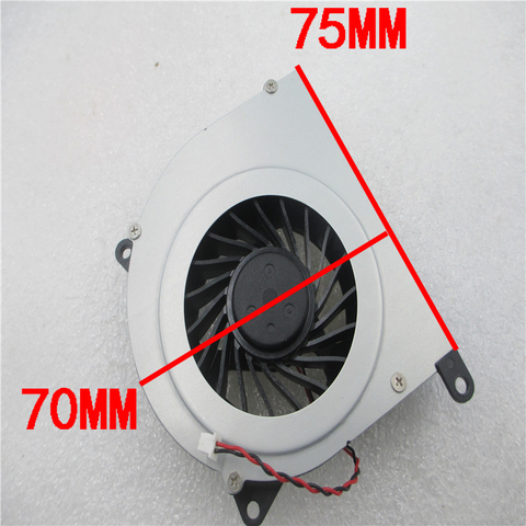Compatible with Cooling Fan For WSA06015F12H YD7015HS DFH7515S 5V 12V 2PIN 3PIN 4PIN 75x70x15mm ► Photo 1/1