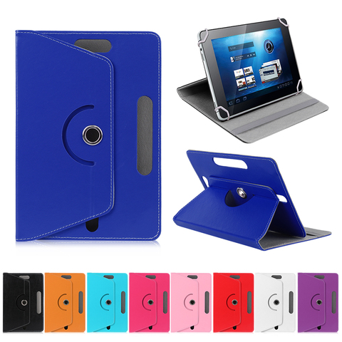 PU Leather Tablet Case 360 Degree Rotating Protector Shell For Samsung Galaxy Tab 7 8 9 10.1 inch Android Tablet PC Universal ► Photo 1/6
