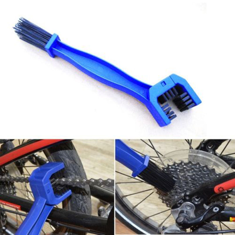 Motorcycle Chain Clean Brush Bicycle Motorcycle Brush Cycling Chain Cleaner Tool 