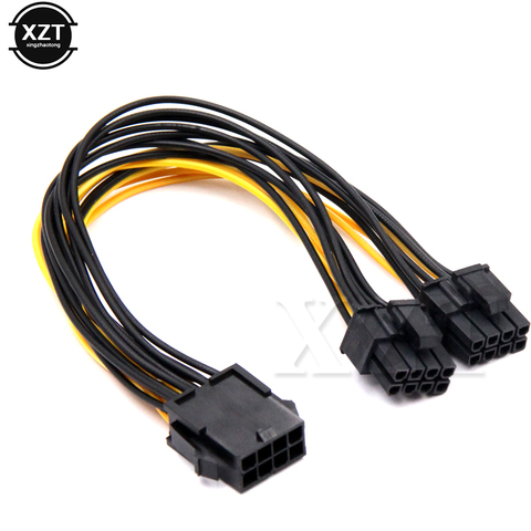 8 Pin to dual 8 (6+2) Pin PCI Express Power Converter Cable for Graphics GPU Video Card PCIE PCI-E VGA Splitter Hub Power Cable ► Photo 1/6