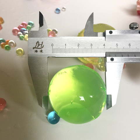 200pcs/pack Big Crystal Soil Mud Grow Beads Hydrogel Orbiz Magic Gel Jelly Balls Orbiz Growing in Water Home Decor Kids Toy ► Photo 1/6