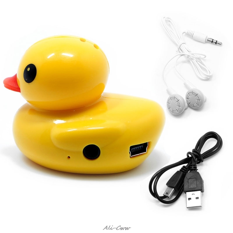 Buy Online Cute Duck Usb Mini Digital Mp3 Music Player Support 32gb Micro Sd Tf Card Alitools - rubber ducky song roblox id
