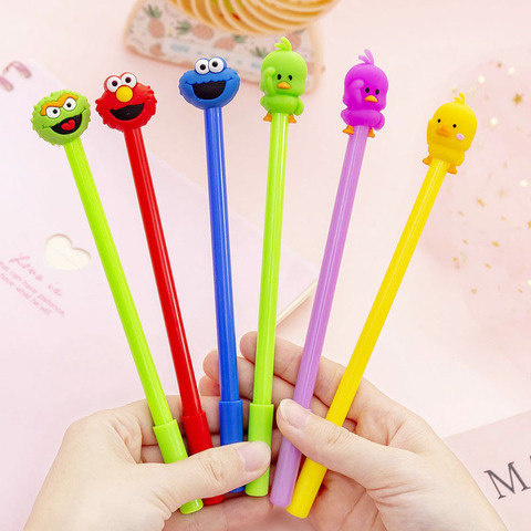 Animal Gel Pen Kawaii Stationery Black Ink Gel Pen School Supplies