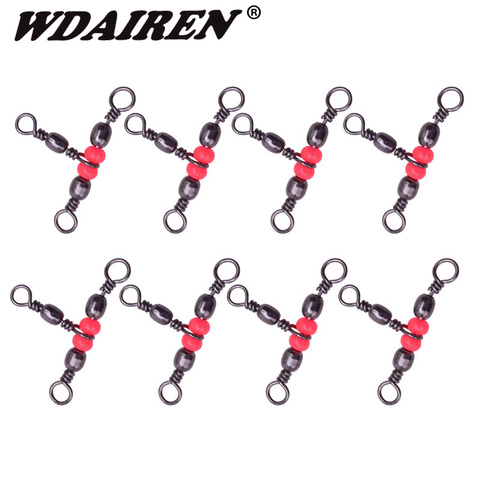 10Pcs/lot 3 Way T-shape Cross-line Rolling Swivel With Pearl Beads Fishing  Swivels Fishhooks Fishing Connector accessories - Price history & Review, AliExpress Seller - WDAIREN Quality Fishing Tackle Store