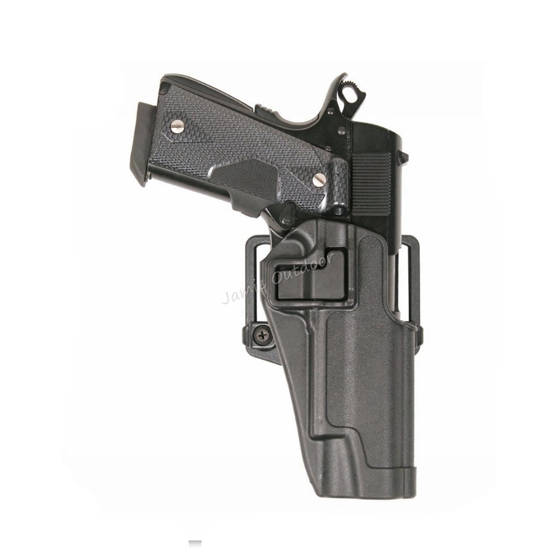Black Right Hand Hunting Holster Fits Colt 1911 Airsoft Pistol New Style 