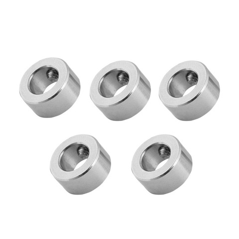 5PCS 8mm Shaft Lock Collar T8 Lead Screw Lock Ring Stainless Steel Isolation for 3D Printer Suitable for 8mm T8 Lead Screw ► Photo 1/6