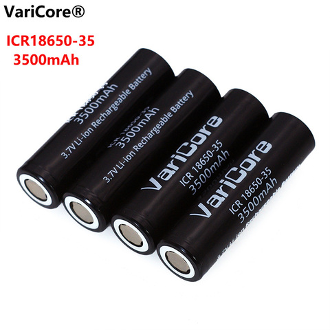 1-6pcs VariCore New Original ICR 18650-35 3500mAh Rechargeable Battery 3.7V High capacity For Flashlight ues ► Photo 1/6