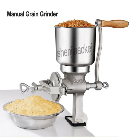 Hand-cranked Grain Grinder Corn Nut soy peanuts rice Manual Graining machine Restaurant Cereals Grinder ► Photo 1/1