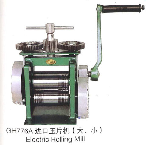 jewelry rolling mill Hand Operate mini gold Rolling Mill goldsmith equipment for sheet or gold wire ► Photo 1/1