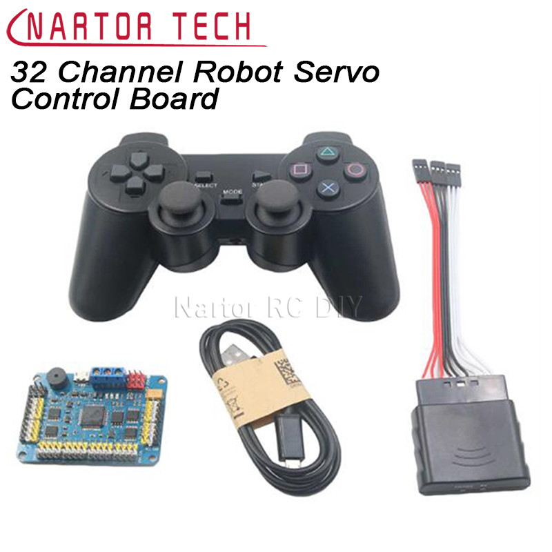 32Channel Servo Controller Board for PS2 USB/UART Connection for Robot Platform 