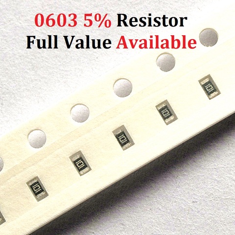 200PCS SMD Chip Resistor 0603 1.5R/1.6R/1.8R/2R/2.2R 5% Resistance 1.5/1.6/1.8/2/2.2/Ohm Resistors 1R5 1R6 1R8 2R2 Free Shipping ► Photo 1/1