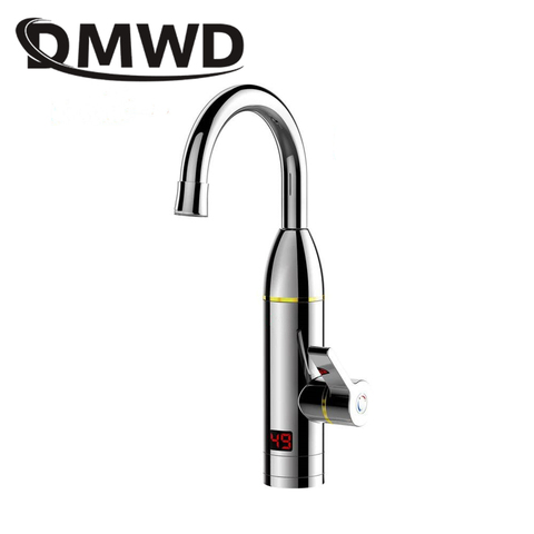 DMWD Electric Kitchen Instant Heating Faucet Heater Hot Cold Dual-use Tankless Water Quickly Heating Tap Shower With LED Display ► Photo 1/5