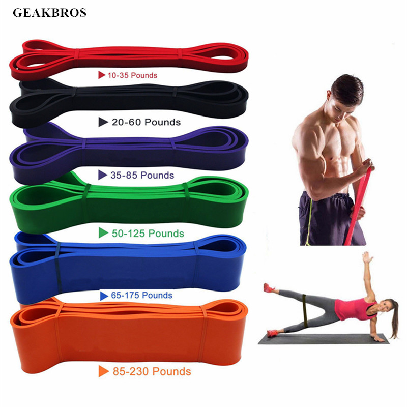 Fitness Heavy Duty Resistance Bands Assisted Pull Up Band Power Lifting Exercise 
