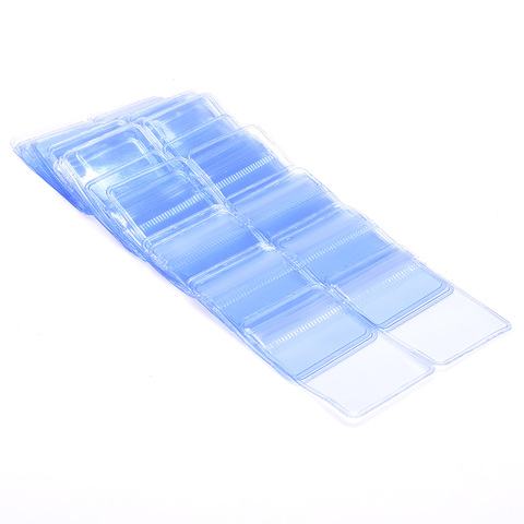 50Pcs/ Lot PVC Self Seal Zipper Plastic Packing Poly Pouch Ziplock Anti-oxidation Jewelry Jade Pack Bag Pouch Resealable ► Photo 1/6