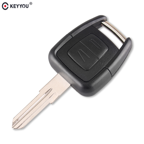 KEYYOU Remote 2 Buttons Car Key Shell Case Fob For Vauxhall Opel Astra Zafira Vectra Omega With HU46 Blade ► Photo 1/6