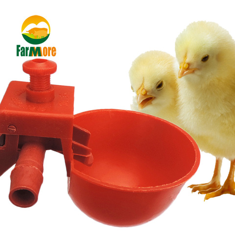 10Set Chicken Waterer Hens Quail Birds Drinking Bowls Water for Chicken Coop Chick Nipple Drinkers Poultry Farm Animal Supplies ► Photo 1/6