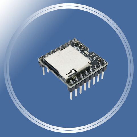 DFPlayer Mini MP3 DF Player Module Board MP3 Audio Voice Decode Board For Arduino Supporting TF Card U-Disk IO/Serial Port/AD ► Photo 1/6