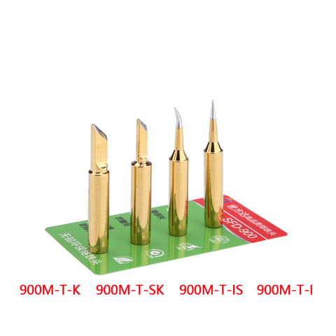 Lead-free Soldering Iron Tip 900M-T-K/SK/I/IS Welding Tip For 936/937 Constant-temperature Soldering Station Repair Tools ► Photo 1/4