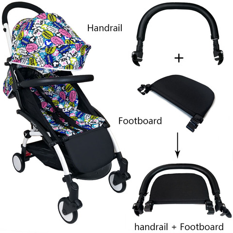 21cm Extension Pram Footboard Baby Stroller Accessories for Babyzen Yoyo Baby Time Yoya Infant Carriages Extend Board Footrest ► Photo 1/6