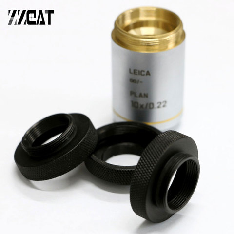 RMS to M25 Microscope Objective Ring RMS to M25 X 0.75 Thread Adpter for Leica Nikon Olympus Microscope Objective ► Photo 1/1