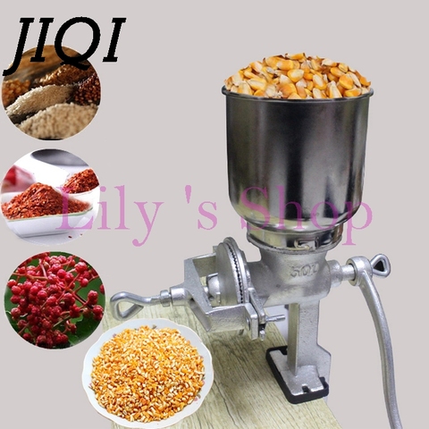 Manual Nut Crusher Food Corn Hand-Cranked Grinding Machine Herb Spice Flour  Grinder Burr Mill Grain Sesame Powder Pulverizer - Price history & Review, AliExpress Seller - Lily's Sunshine Store