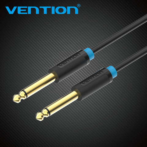 Vention Aux Guitar Cable 6.5 Jack 6.5mm to 6.5mm Audio Cable 6.35mm Aux Cable for Stereo Guitar Mixer Amplifier Speaker cablenew ► Photo 1/6