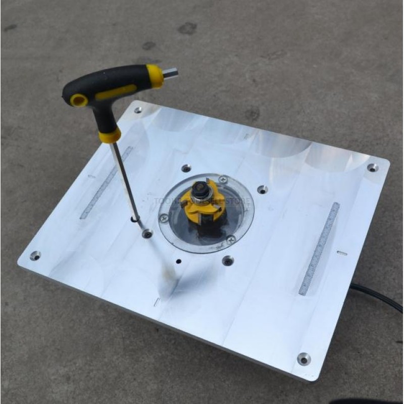 Trimming machine Flip Plate engraving machine Router Table Insert Plate DIY Woodworking Router Table Plate - history & Review AliExpress Seller - toohr Official Store | Alitools.io