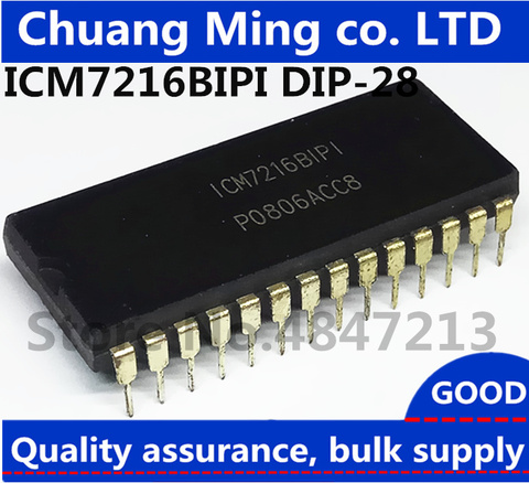 ICM7216BIPI ICM7216DIPI ICM7216DI ICM7216 DIP-28 I In Stock ► Photo 1/3