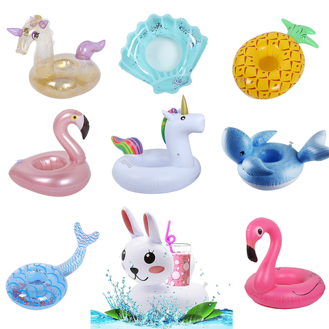 Price & Review on Summer toys Inflatable Drink Holder Flamingo Zwembad Speelgoed Swimming Pool Game Float Cup BeerBeach Party bouee gonflable pisc | AliExpress Seller - My Toyland Store | Alitools.io