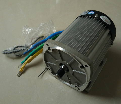BM1424ZXF 1000w / 1200W DC 48V / 60V  brushless motor without gearbox, Electric car BLDC motor ► Photo 1/3