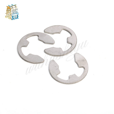 100Pcs DIN6799 GB896 M2.5 M3 M4 M5 M6 M7 M8 304 Stainless Steel Circlip Sack Retainer E E-type Buckle-shaped Split Washers HW087 ► Photo 1/2