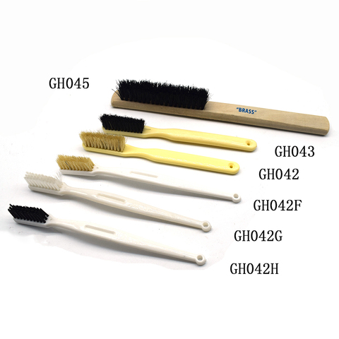 1PCS Jewelry Bristle Brush Cleaning Brushes With handle Pig Hair Nylon Jewelry Tools & Equipments ► Photo 1/1