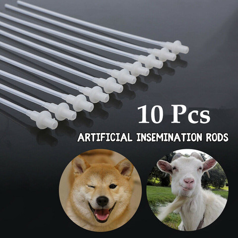 10Pcs/set Artificial Insemination Rods Breeding Catheter Tube Dog Sheep Goat ► Photo 1/5