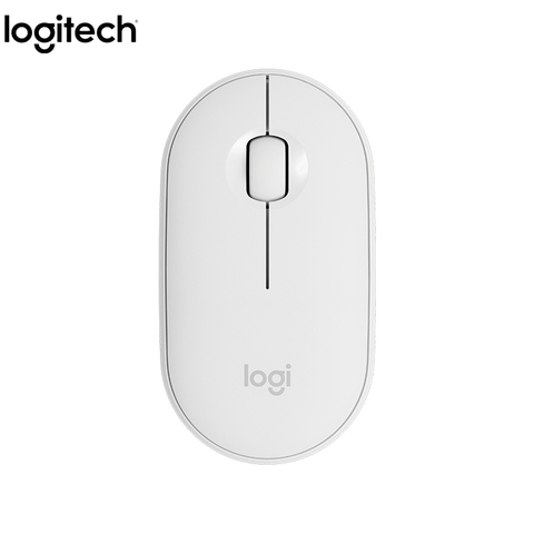 Original Logitech Newest PEBBLE Bluetooth Mouse Mini&Thin 1000DPI 100g High Precision Optical Tracking Unifying Colorful Mouse ► Photo 1/6
