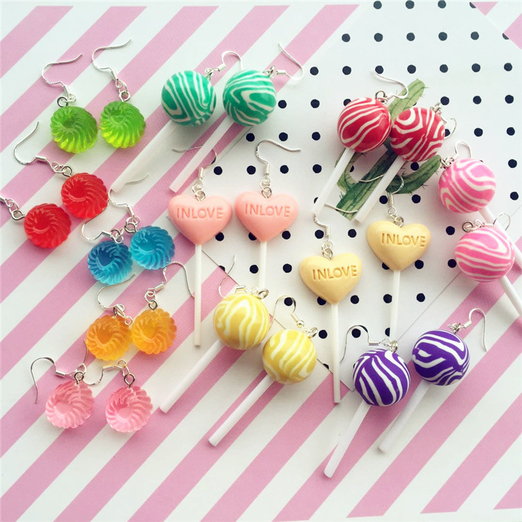 Dropship Large Simulation Polymer Clay Candy Toy Accessories Lollipop to  Sell Online at a Lower Price